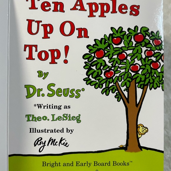 COPY - Dr. Seuss Ten Apples Up On Top! Board Book - Picture 3 of 6